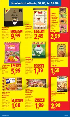 LIDL leidinys galioja nuo 2026.08.31 | Puslapis: 33 | Prekių: Riešutai, Kava, Saldainiai, Makaronai