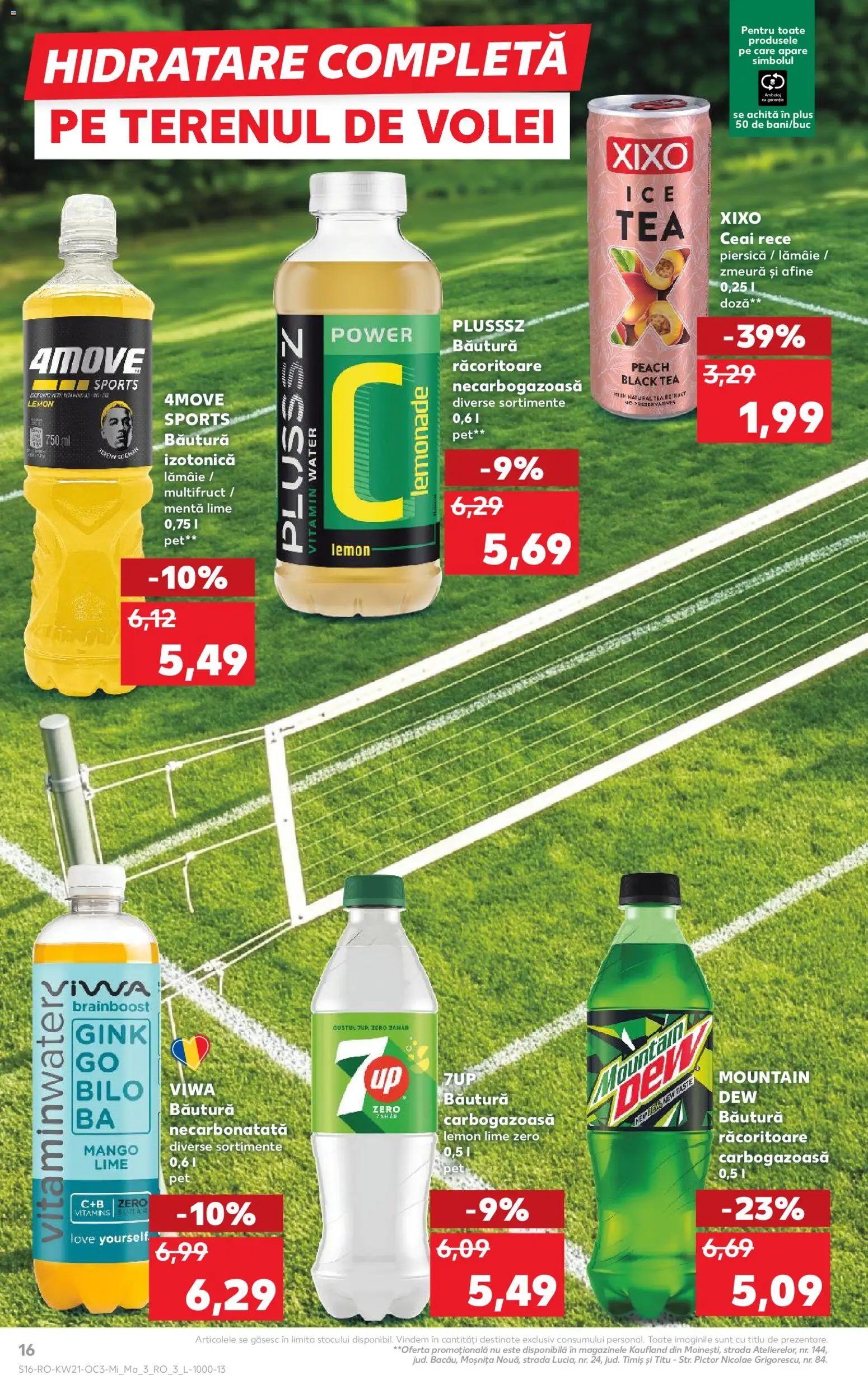 Noul catalog Kaufland – valabil de la 20.05.2026 | Pagină: 16 | Produse: Piersică, Lime, Zahăr, Lămâie