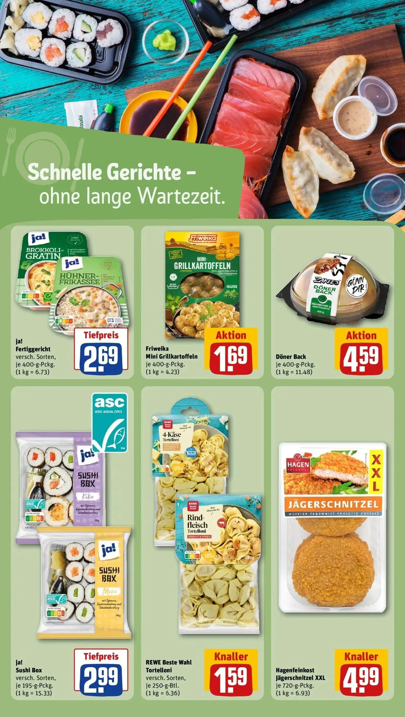 Rewe Prospekt Leipzig – gültig ab 17.05.2026 | Seite: 19 | Produkte: Hahnchen, Schnitzel, Brokkoli, Fleisch