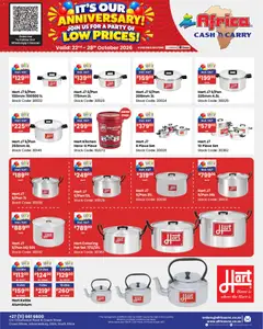 Africa Cash & Carry specials catalogue – valid from 22/10/2026 | Page: 144