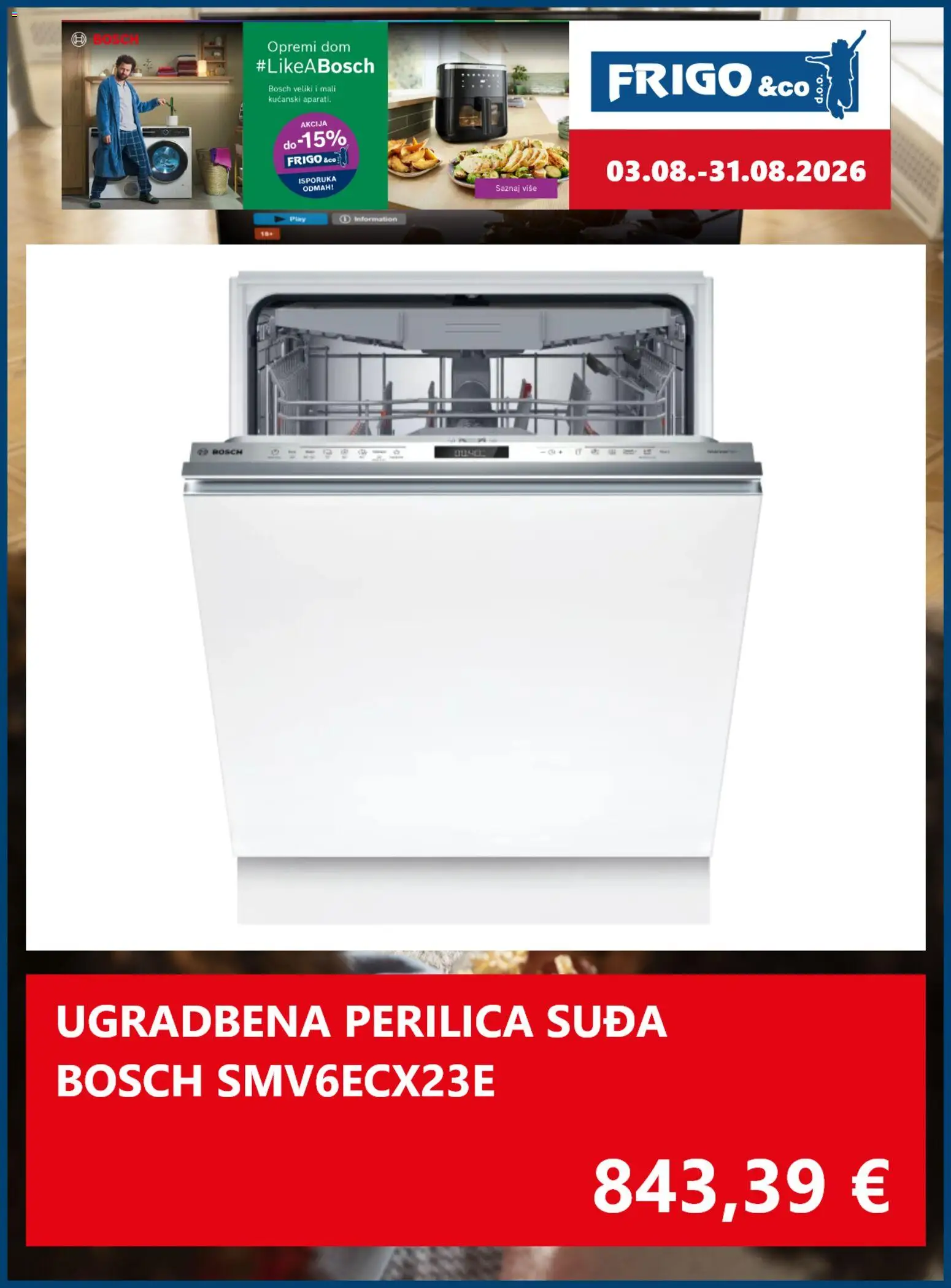 FRIGO & Co. katalog | vrijedi od 03.08.2026 | Stranica: 7 | Proizvodi: Perilica suđa