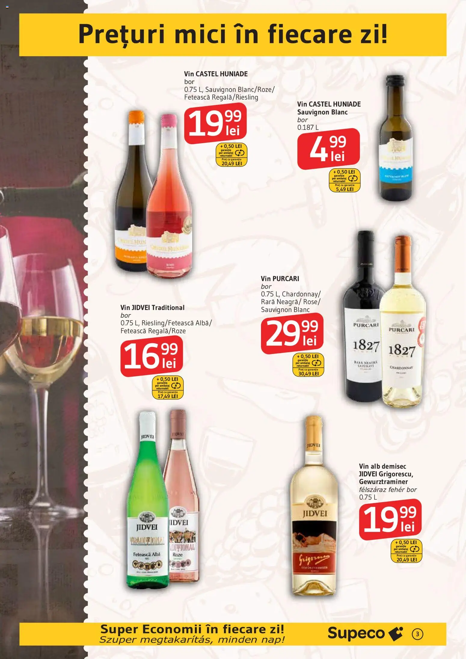 Noul catalog Supeco – valabil de la 08.10.2026 | Pagină: 3 | Produse: Alba, Vin alb, Vin, Sauvignon