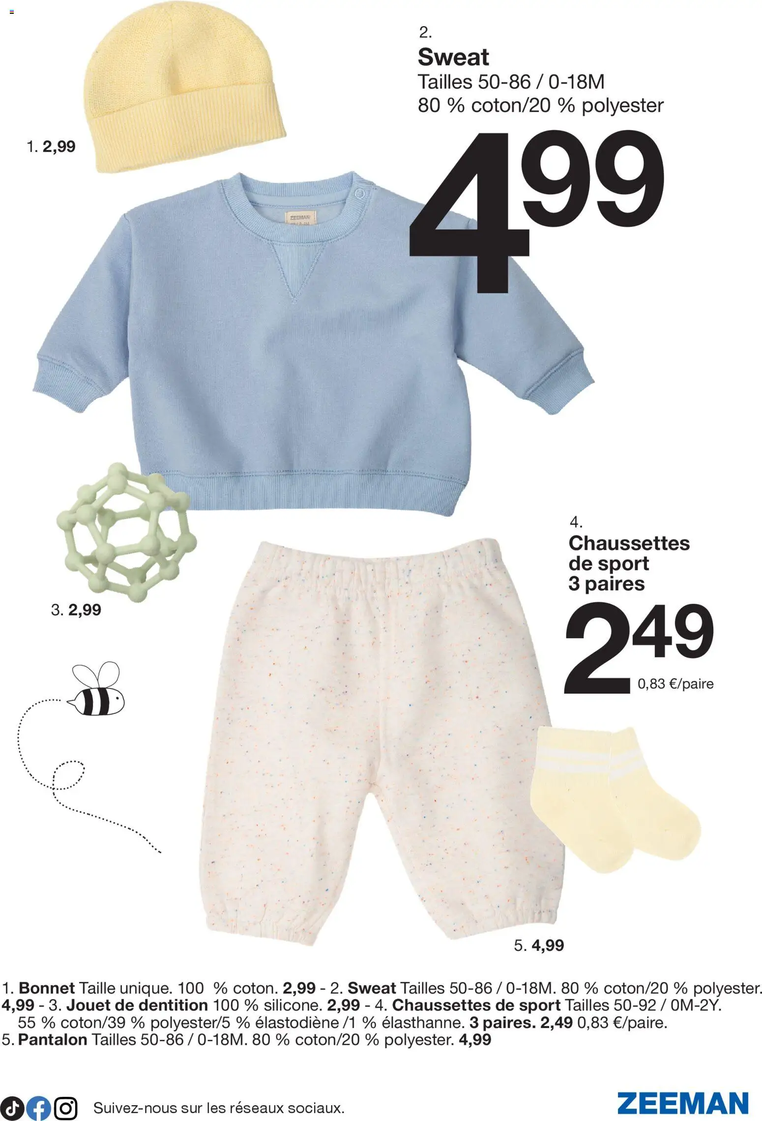 {H1} | Page: 13 | Produits: Bonnet, Pantalon