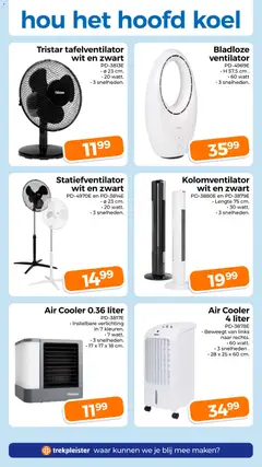 Trekpleister folder - Voorbeeld van een folder van Trekpleister, geldig van 04.05.2026 | Pagina: 77 | Producten: Ventilator, Verlichting