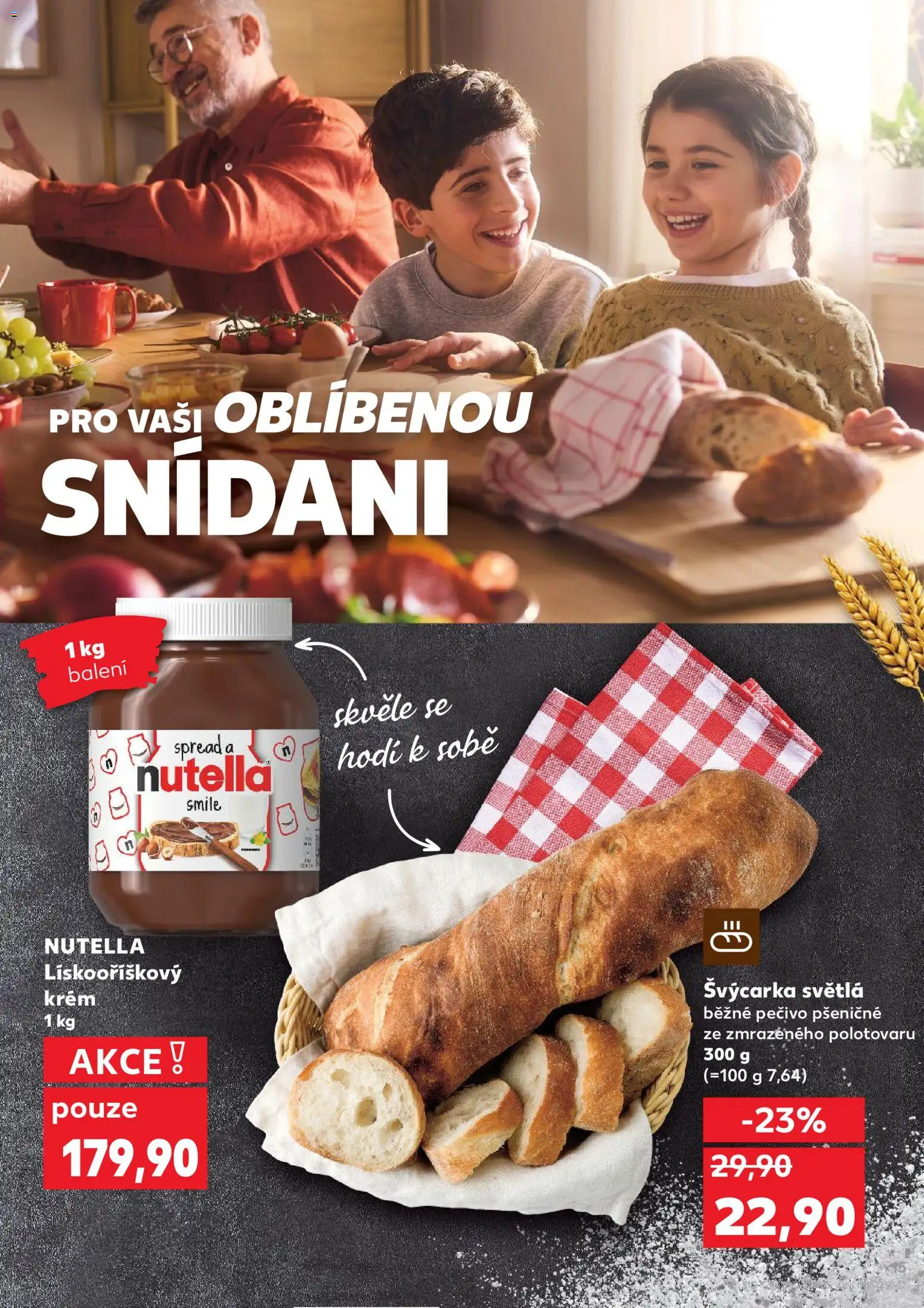 Kaufland leták od 27.05.2026 | Strana: 15 | Produkty: Krém, Pečivo, Nutella