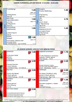 Simmel Bayern ab 27.04.2026 gültig | Seite: 7 | Produkte: Fruchtzwerge, Alpro, Bourbon, Radio