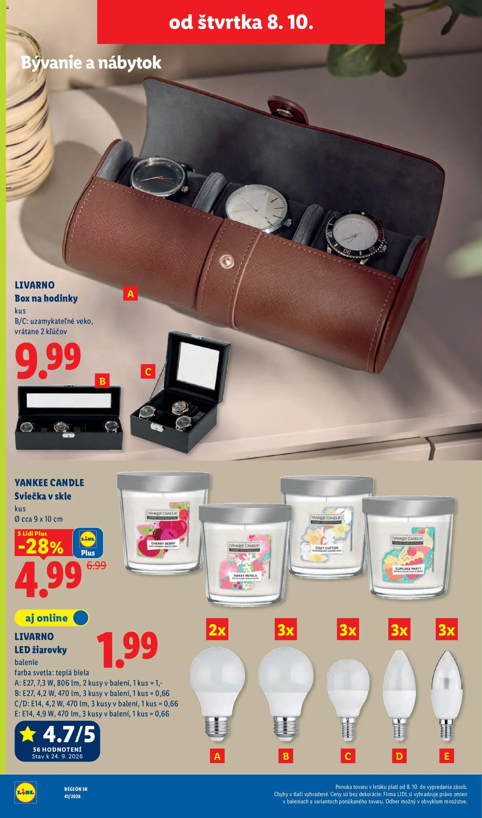 Nové Lidl akcie – leták je platný od 05.10.2026 | Strana: 80