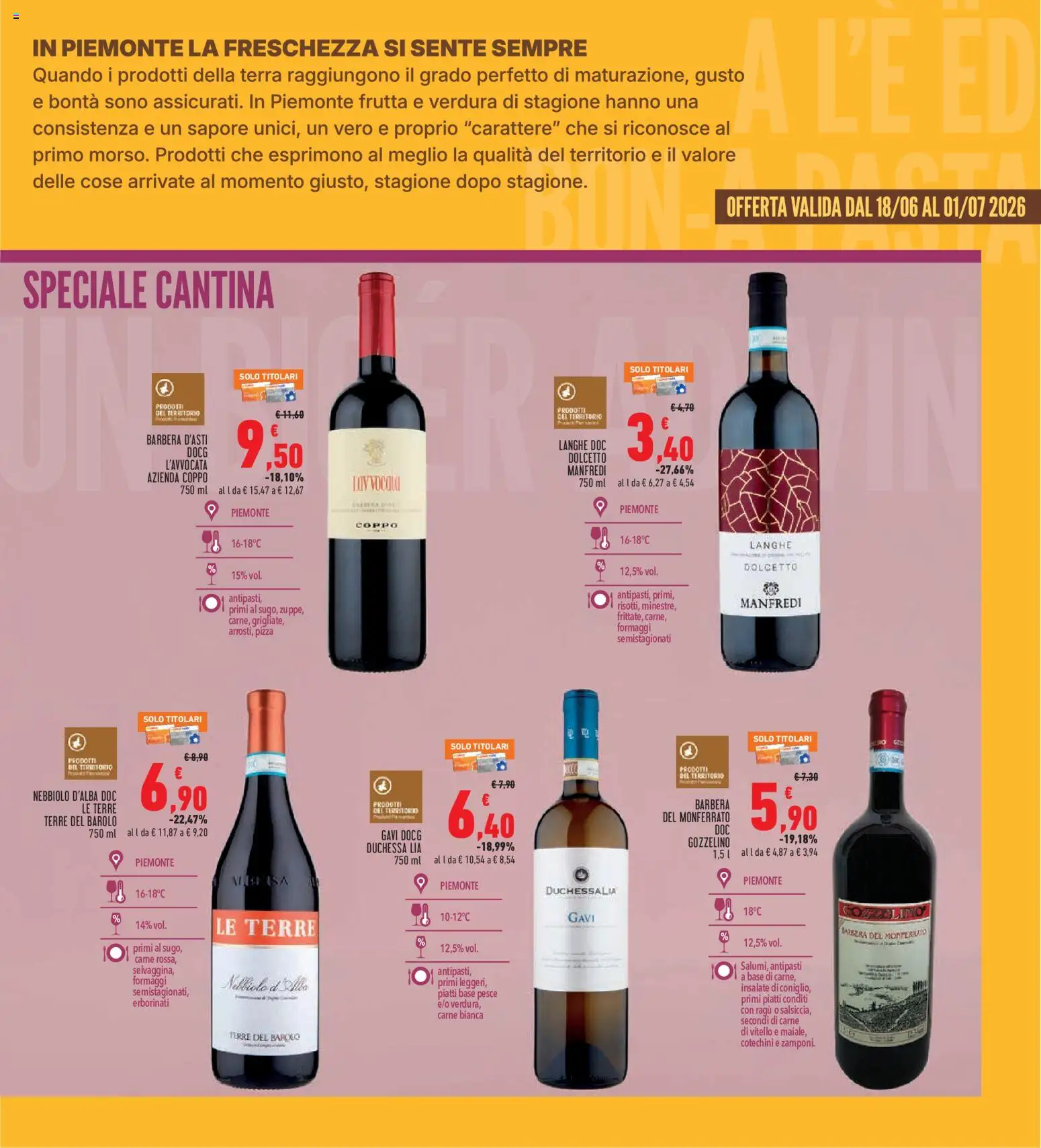 Volantino Conad del 18.06.2026 | Pagina: 7 | Prodotti: Pesce, Ragú, Vitello, Terra