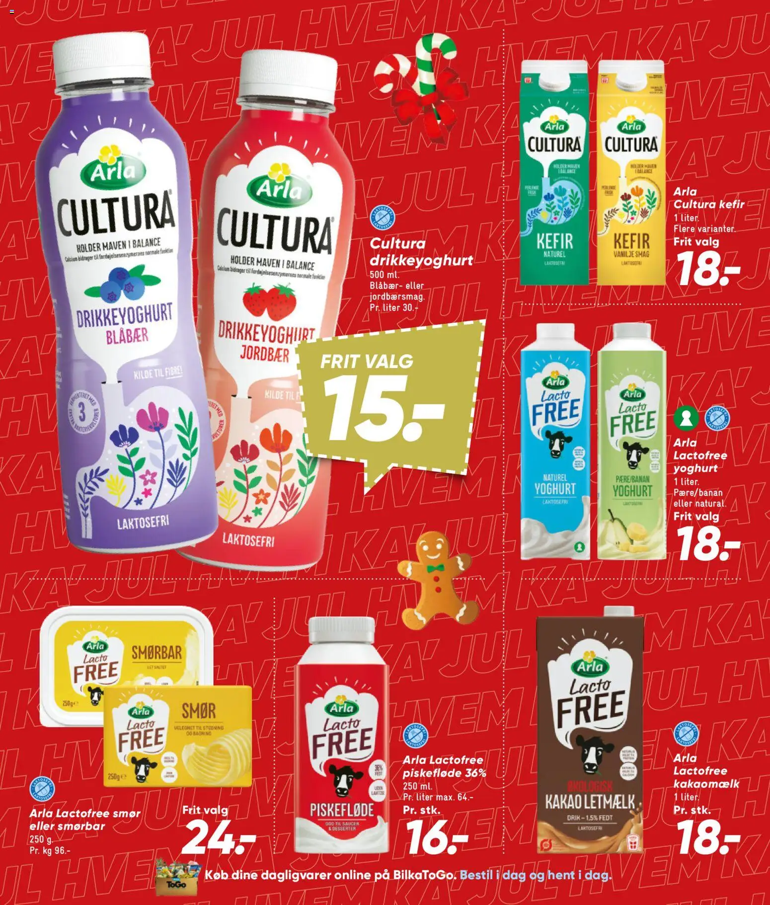 Bilka tilbudsavis – gyldig fra 30/10/2026 | Side: 51 | Produkter: Blåbær, Yoghurt, Kakao, Vanilje