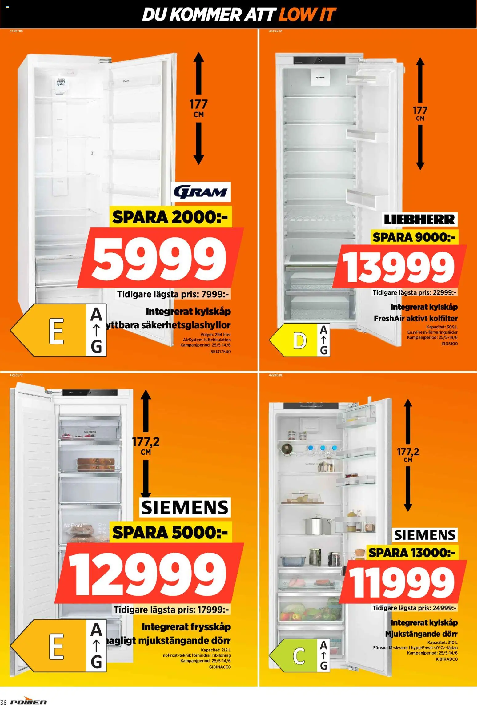 Power reklamblad aktuell från 25.05.2026 | Sida: 36