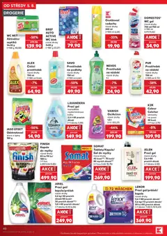 Náhled letáku JELEN Prací gel, JELEN Prací gel různé druhy 3,6 l =80 pracích dávek od 05.08.2026 | Strana: 40
