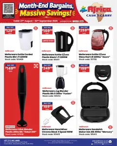 Africa Cash & Carry specials catalogue – valid from 27/08/2026 | Page: 36