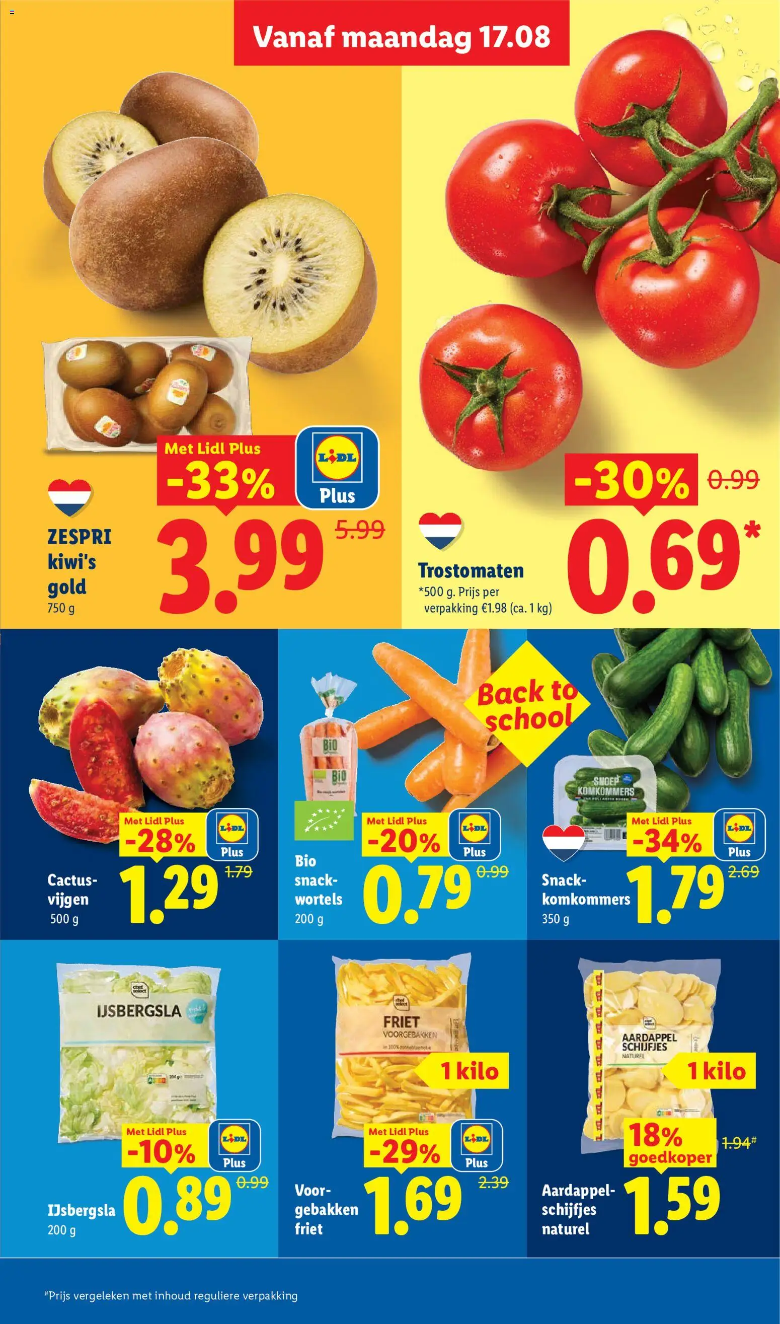 {H1} | Pagina: 7 | Producten: Friet, IJsbergsla, Wortels, Vijgen