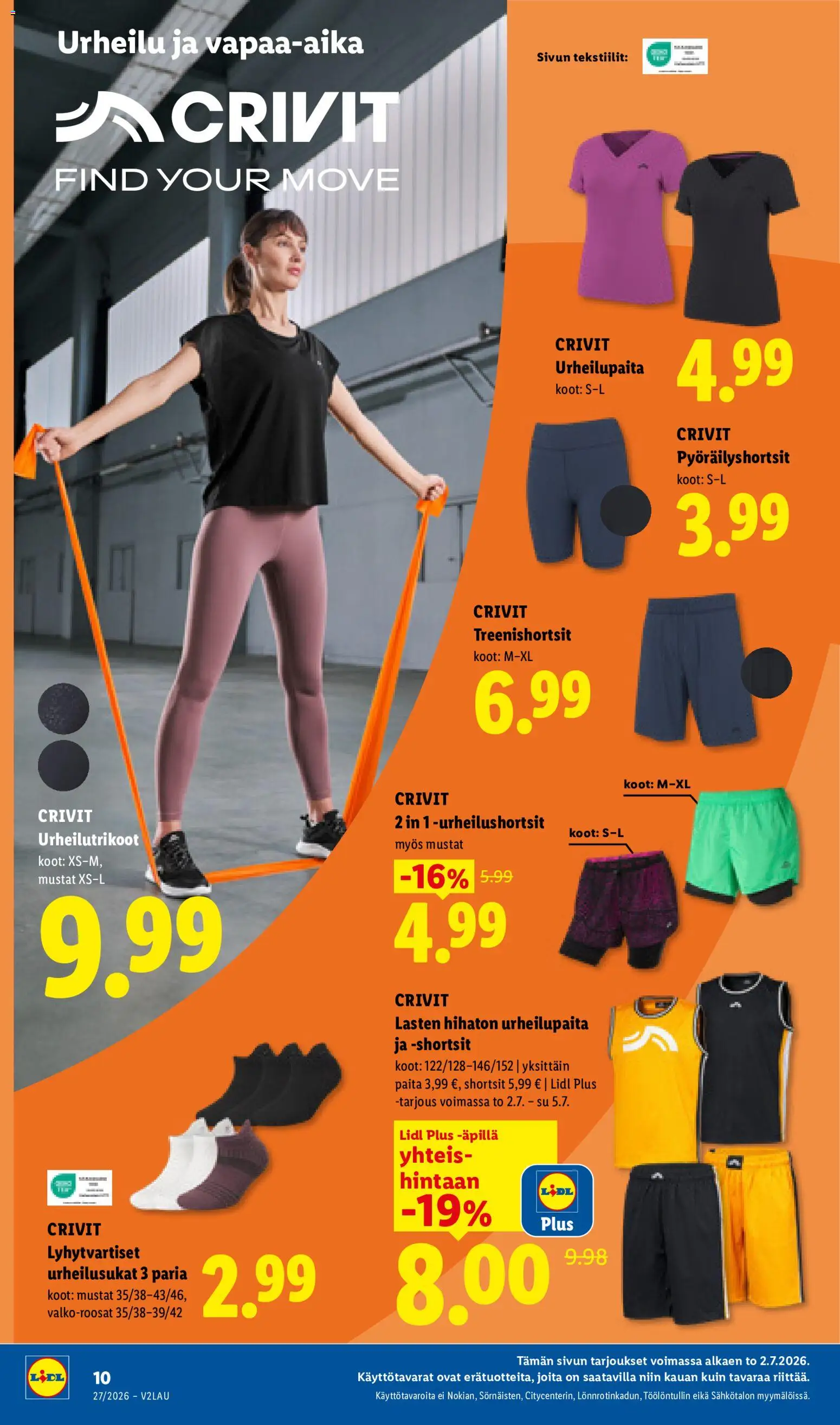 Lidl tarjoukset – voimassa 02/07/2026 alkaen | Sivu: 16