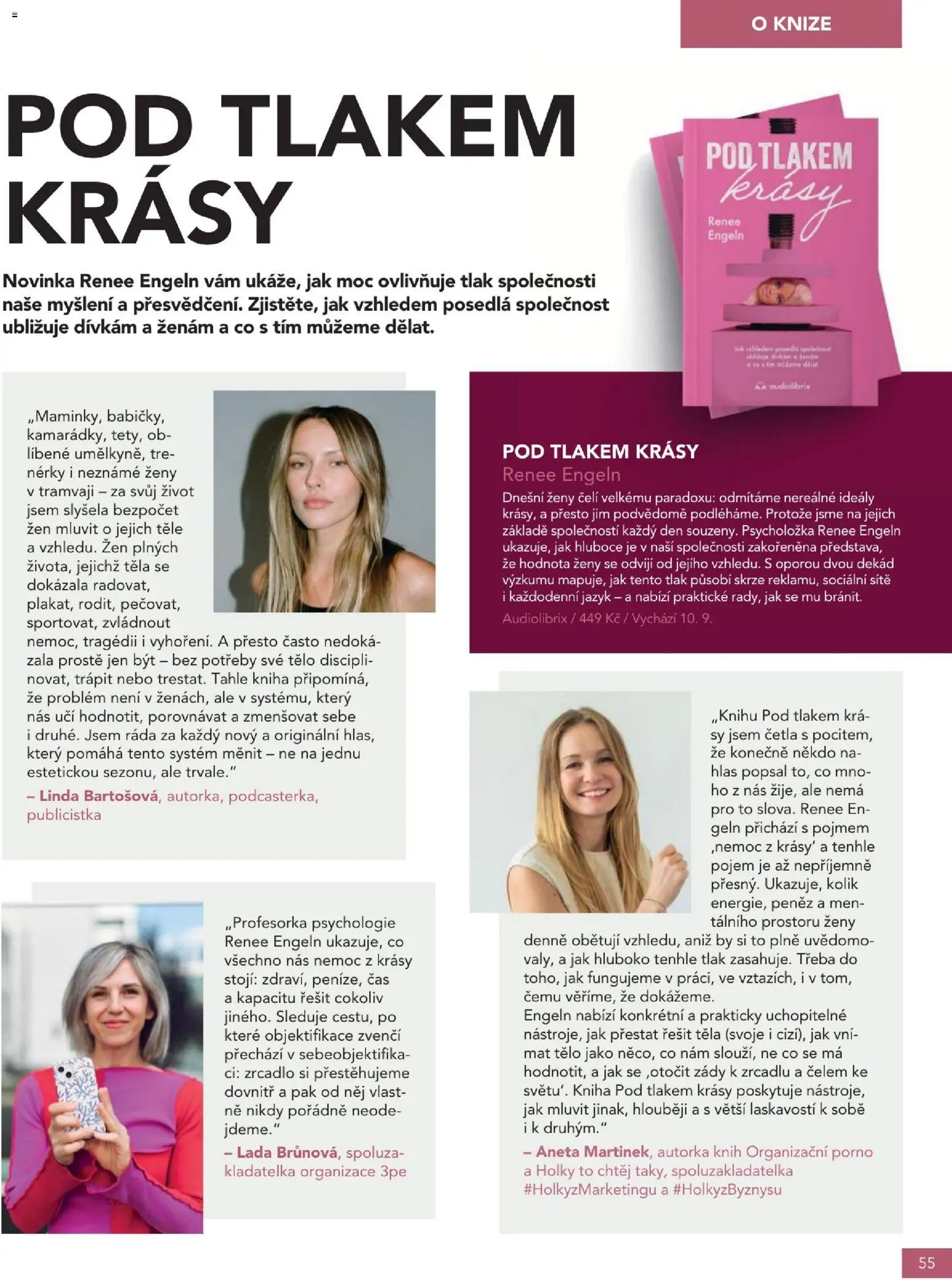 Knižní klub magazín od 01.09.2026 | Strana: 55 | Produkty: Kniha, Zrcadlo