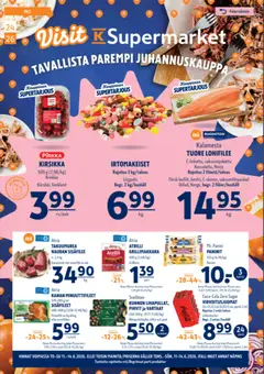 K-Supermarket-mainoslehti voimassa 11.06.2026 alkaen