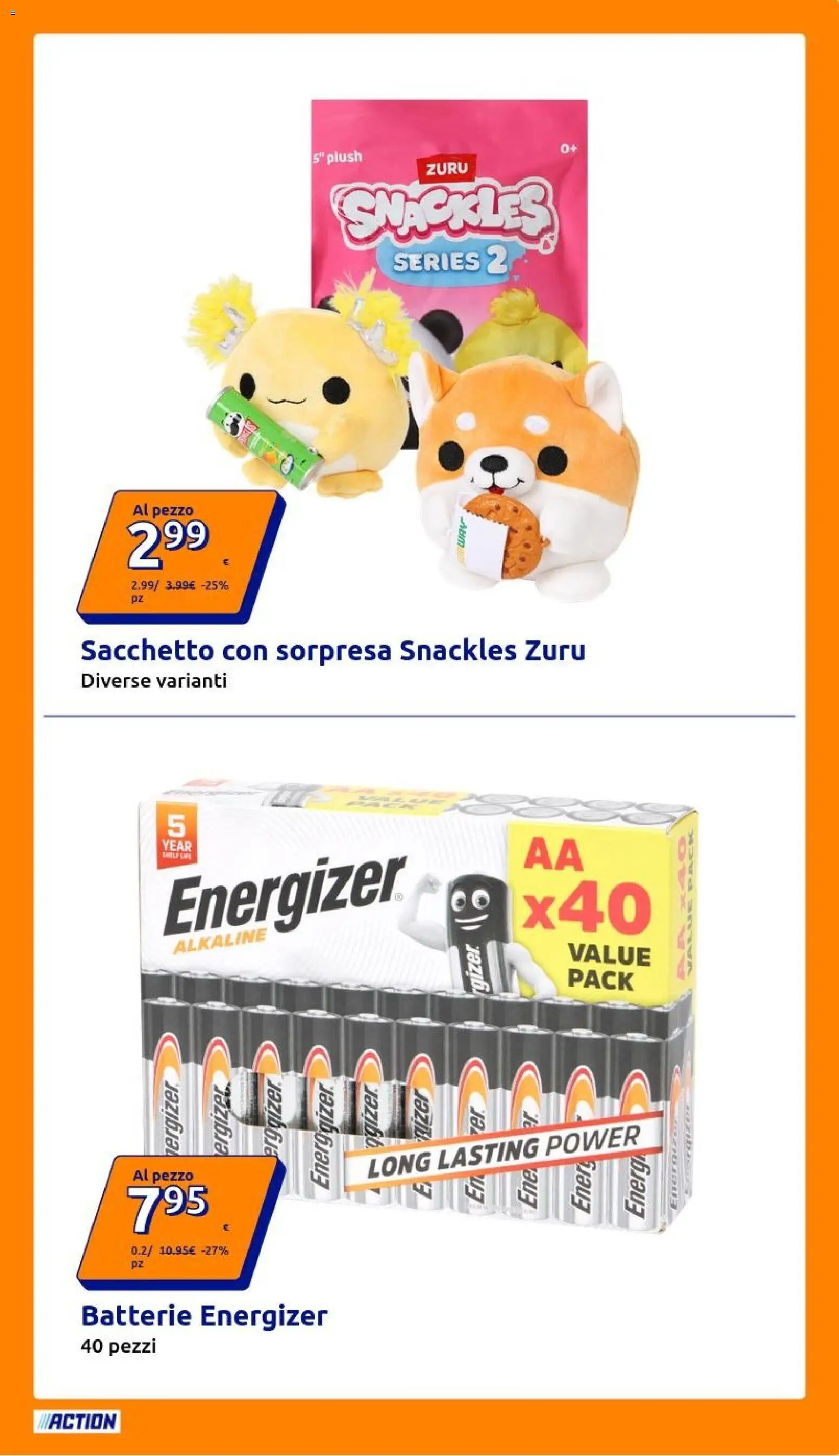 Volantino Action del 14/10/2026 | Pagina: 9 | Prodotti: Batterie