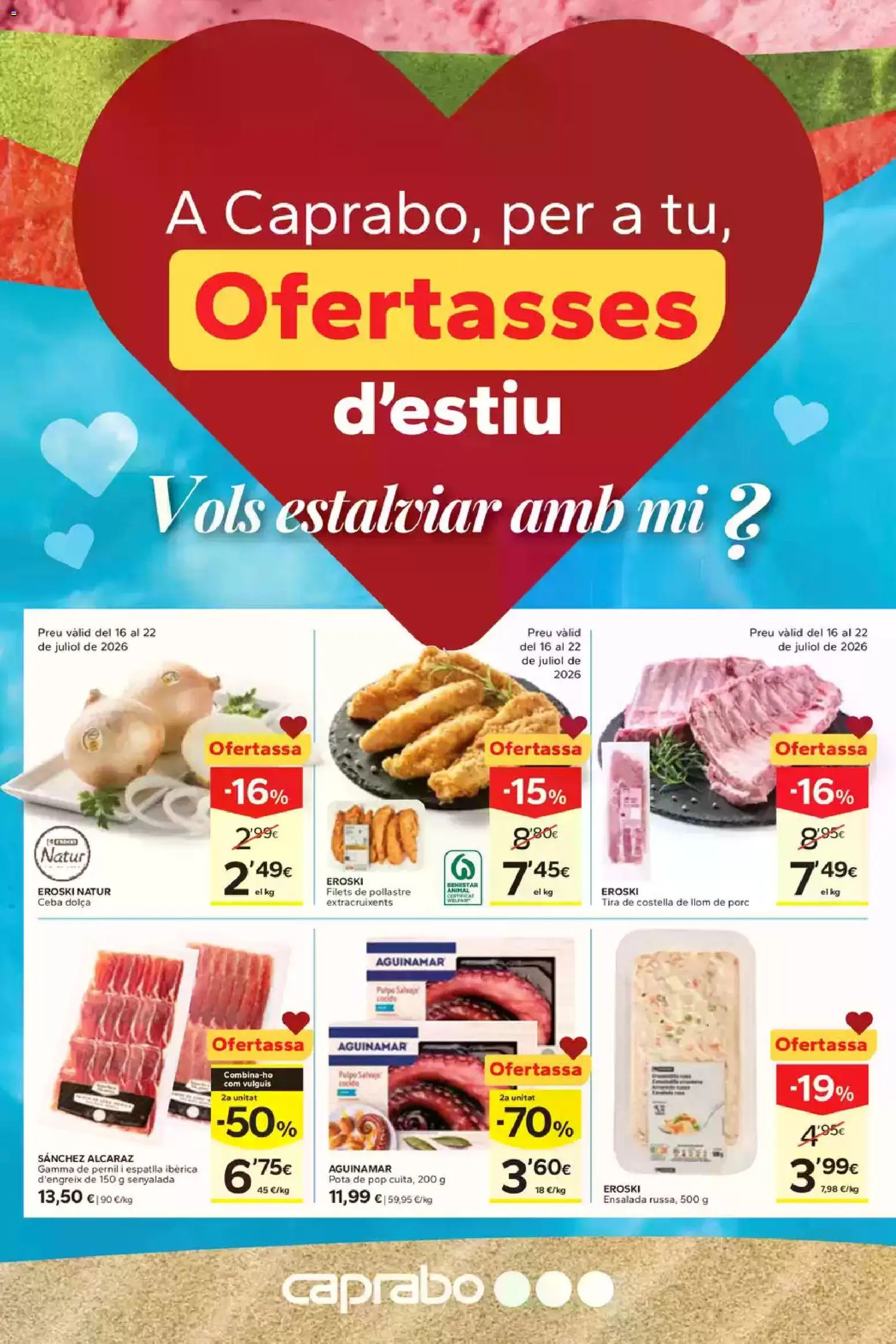 Caprabo folleto │ válido desde el 16/07/2026 | Página: 2 | Productos: Ensalada