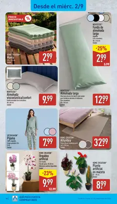 Vista previa HOME CREATION, Manta, 120 x 150 cm., Unidad válido desde el 31/08/2026 | Página: 16 | Productos: Orquídea artificial, Planta artificial, Funda, Maceta