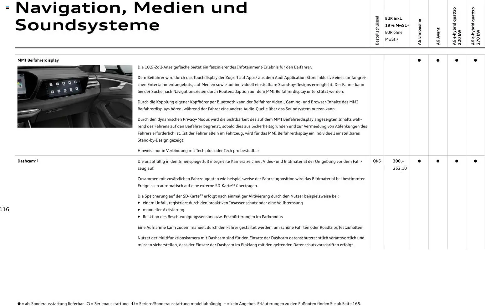 Audi A6 – gültig ab 28.10.2025 | Seite: 116 | Produkte: Smartphones, Telefon, Smartphone, Video