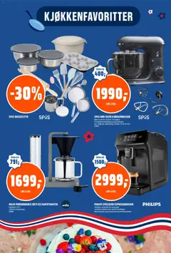 Forhåndsvisning av Coop Obs kundeavis gyldig fra 11.05.2026 | Side: 20 | Produkter: Kaffetrakter, Espressomaskin, Melkeskummer, Kjøkkenmaskin