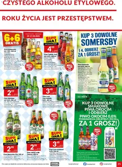 Pogląd oferty "Twój Market gazetka" - ważna od 23.09.2026 | Strona: 25 | Produkty: Mojito, Desperados, Kiwi, Grejpfrut