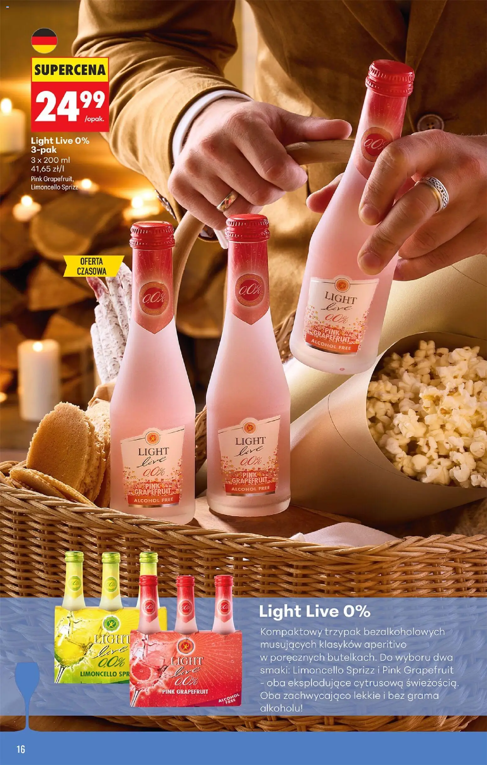 Biedronka gazetka - Czas na toast od 21.09.2026 | Strona: 18 | Produkty: Limoncello