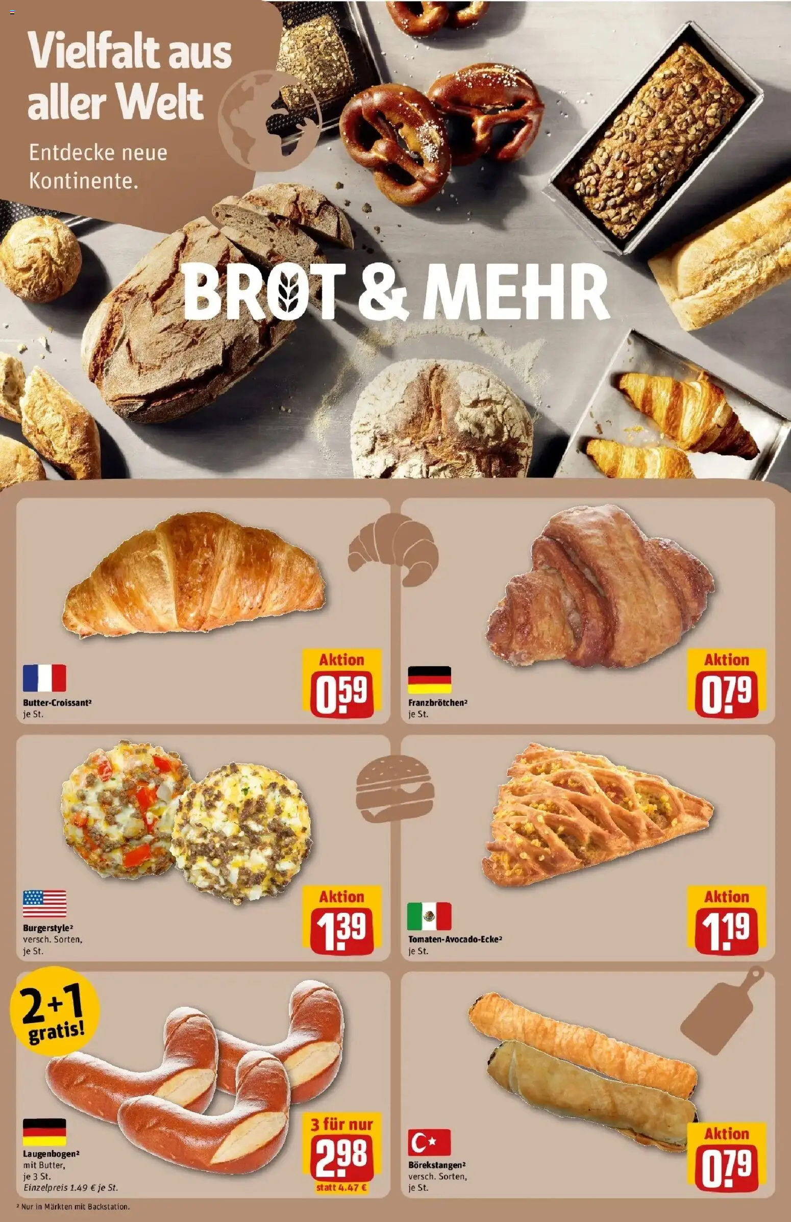 REWE Prospekt ab 10.08.2026 zum Blättern » Angebote | Seite: 10 | Produkte: Brot