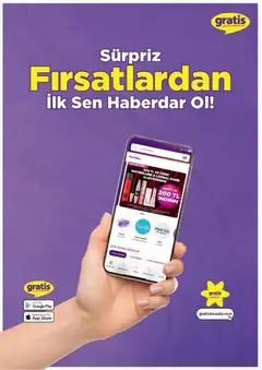 01.04.2026 tarihinden itibaren geçerli olan Gratis kataloğu önizlemesi | Sayfa: 49 | Ürünler: Sepet