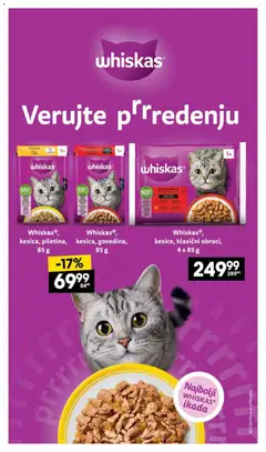 Mercator katalog Naj naj ponuda za ljubimce - pregled Mercator kataloga - važi od 14.05.2026 | Strana: 13 | Proizvode: Whiskas