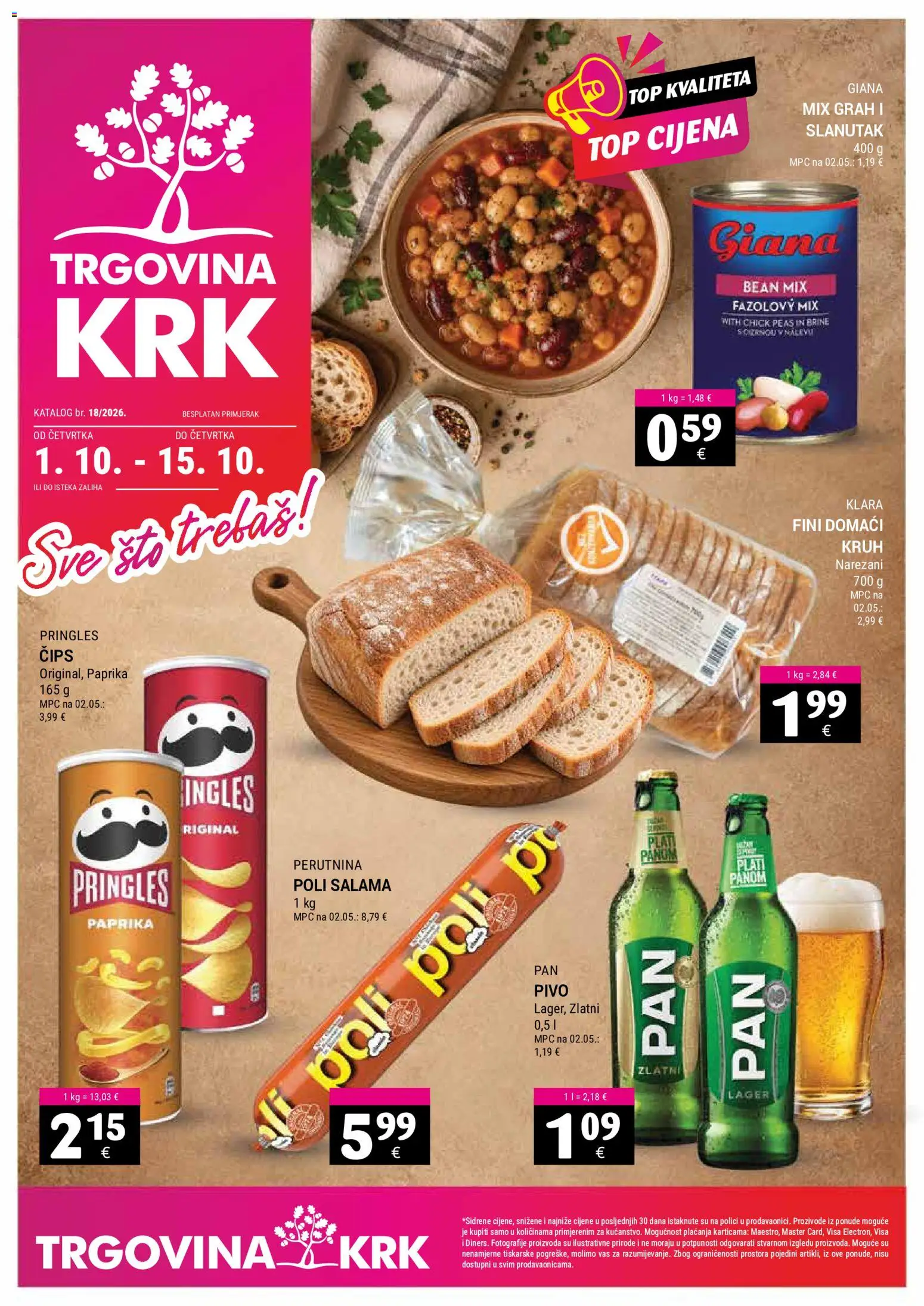 Trgovina Krk katalog | vrijedi od 01.10.2026 | Stranica: 1