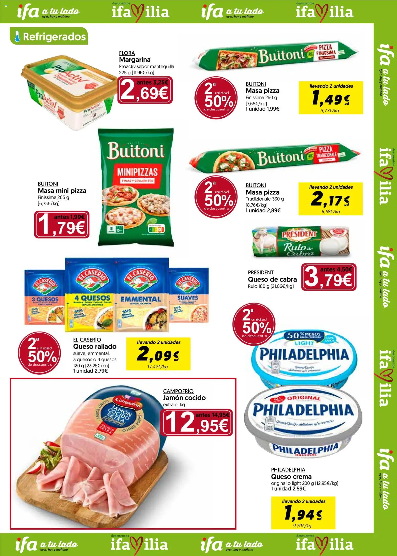 Hiper Usera folleto │ válido desde el 29/06/2026 | Página: 5 | Productos: Jamón, Jamón cocido, Pizza, Margarina