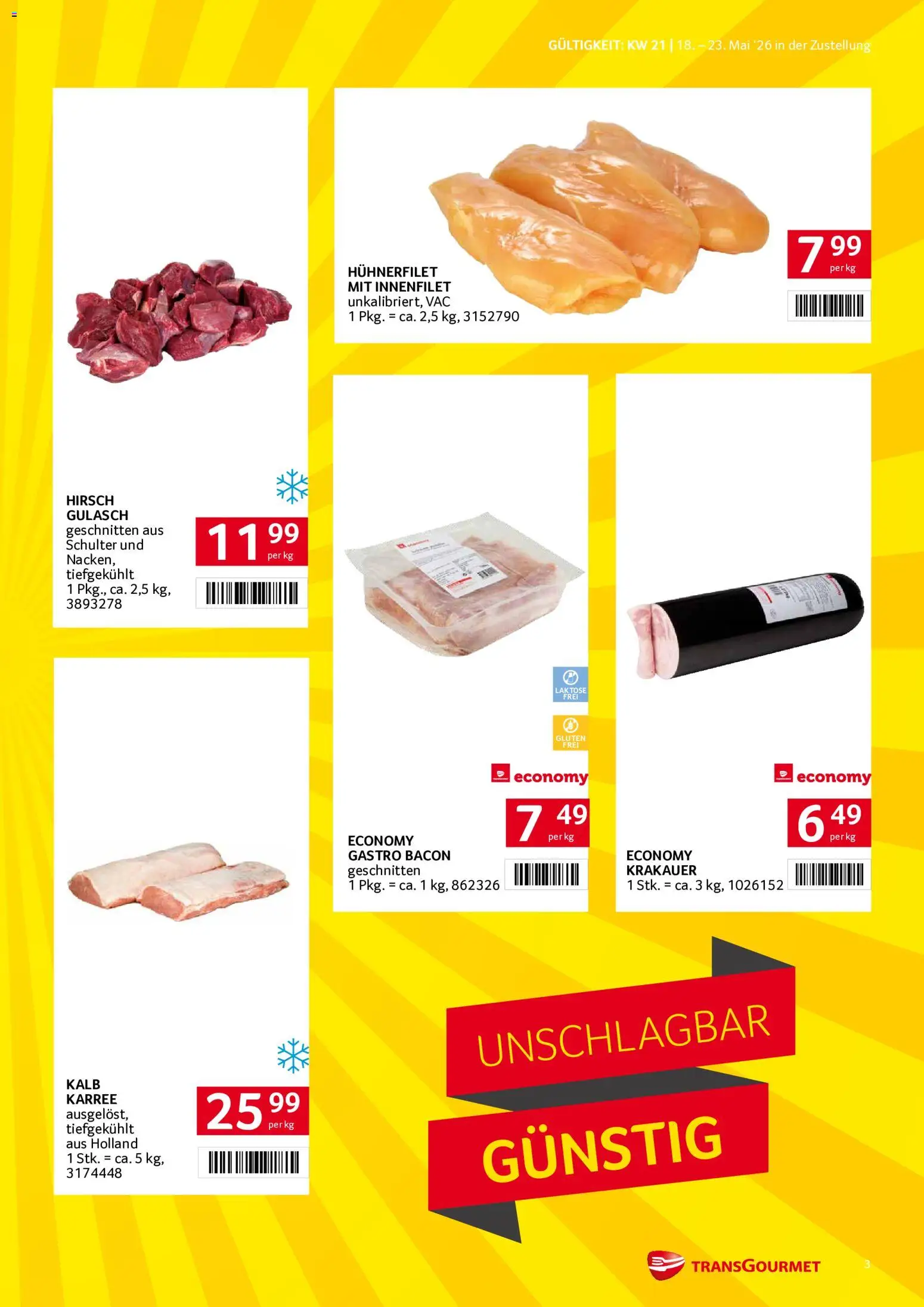 Transgourmet Zustellaktion gültig ab 18.05.2026 | Seite: 3