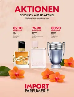 Import Parfumerie aktionen ab 21.05.2026 gültig