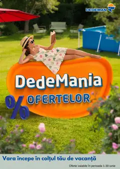Ofertele Dedeman valabile de la 01.06.2026