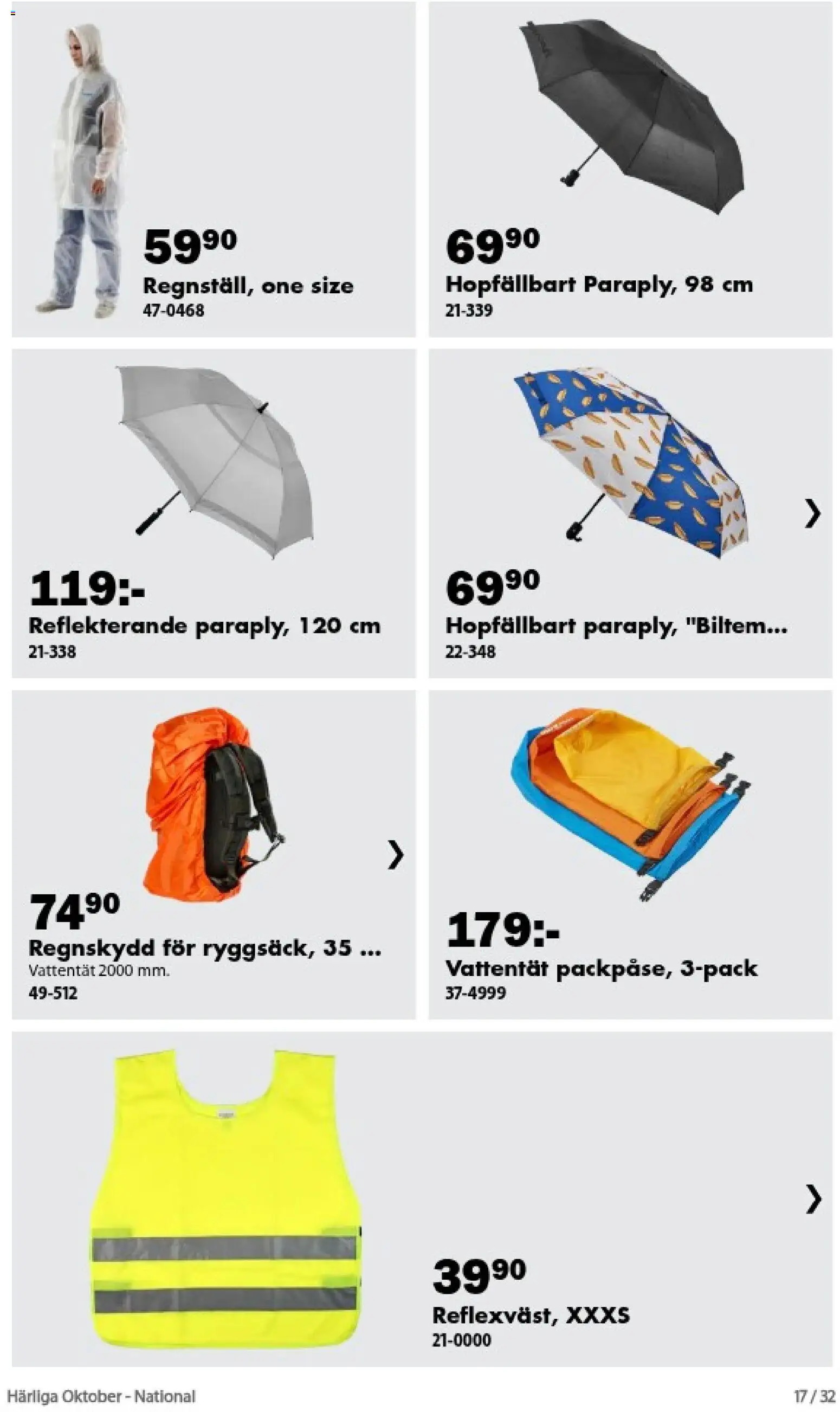 Biltema reklamblad aktuell från 25/09/2026 | Sida: 17