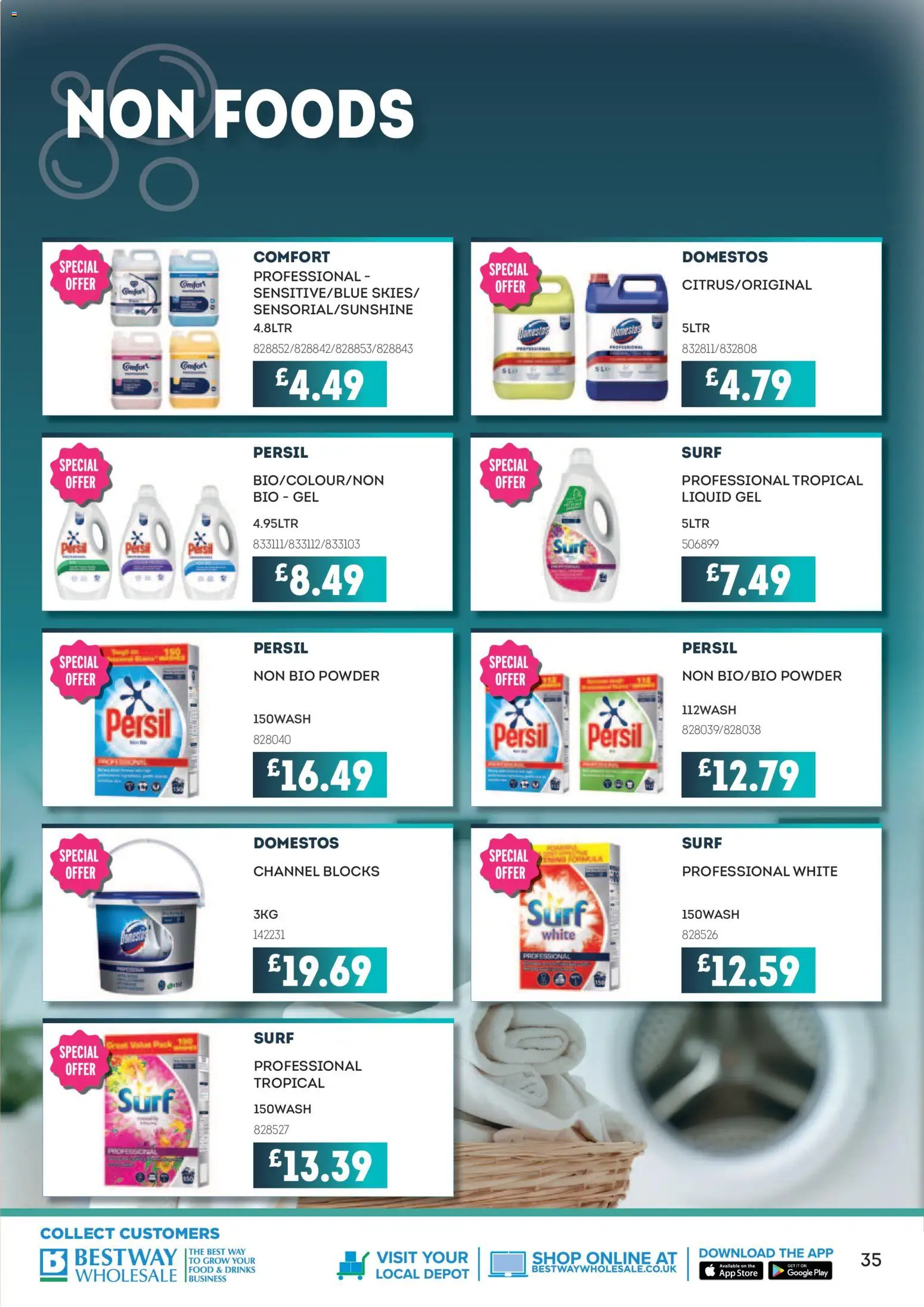 {H1} | Page: 35 | Products: Powder, Persil, Drinks