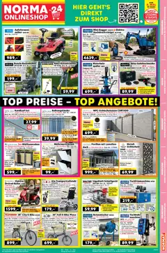Norma Prospekt 	 ab 04.05.2026 gültig | Seite: 19 | Produkte: Top, Gewicht, Hochdruckreiniger, Ladegerät