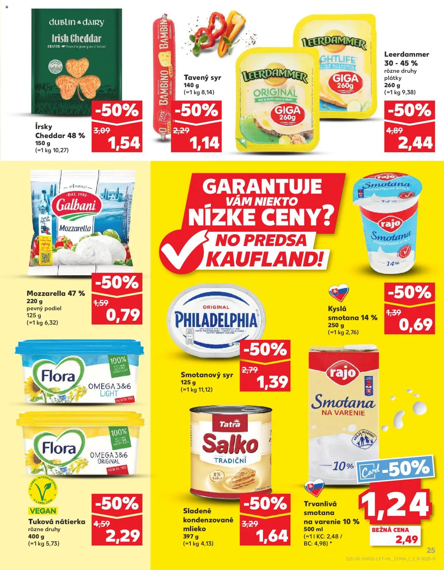 Nové Kaufland akcie – leták je platný od 25.06.2026 | Strana: 25