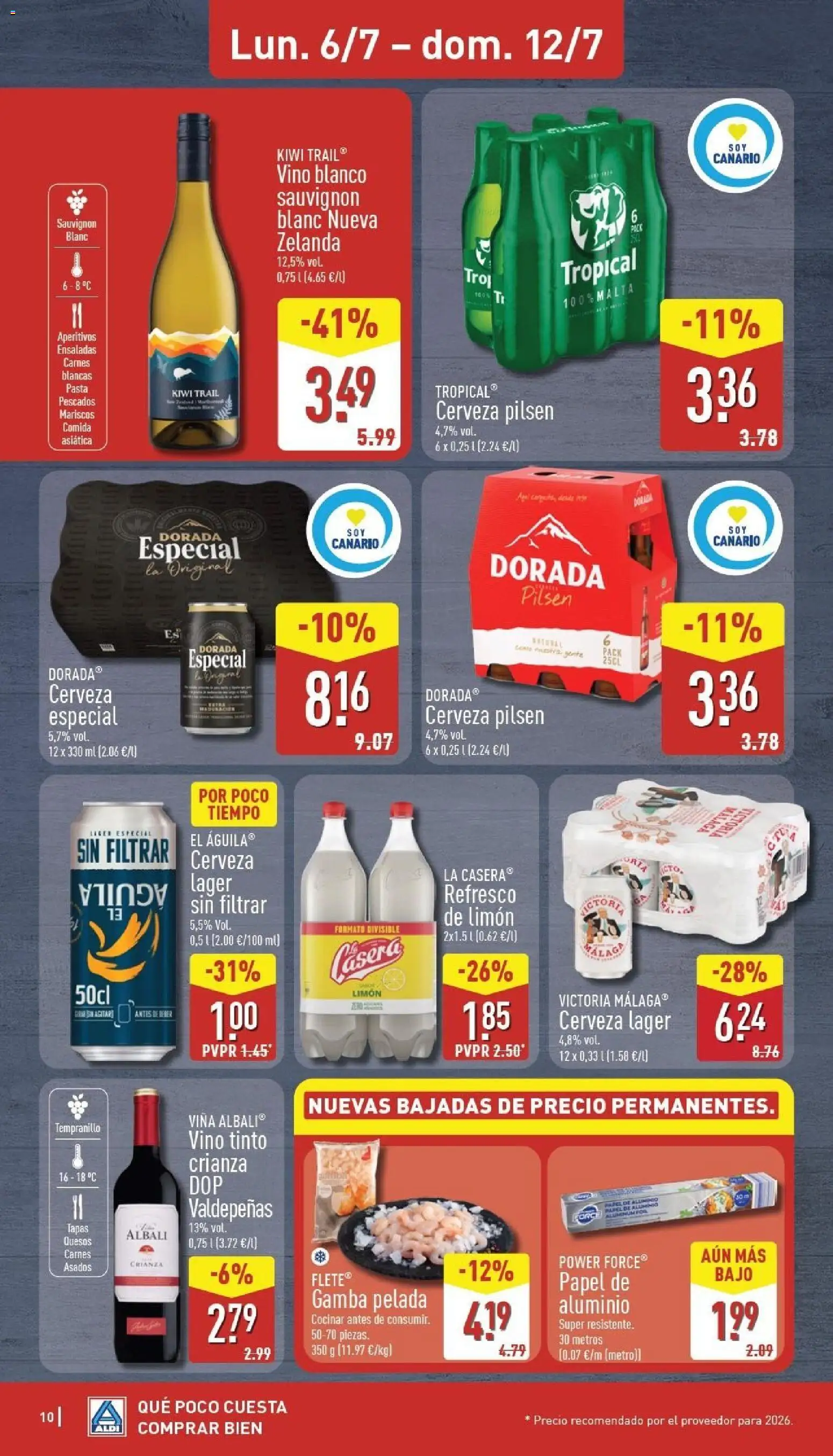 Aldi folleto Canarias │ válido desde el 06/07/2026 | Página: 10
