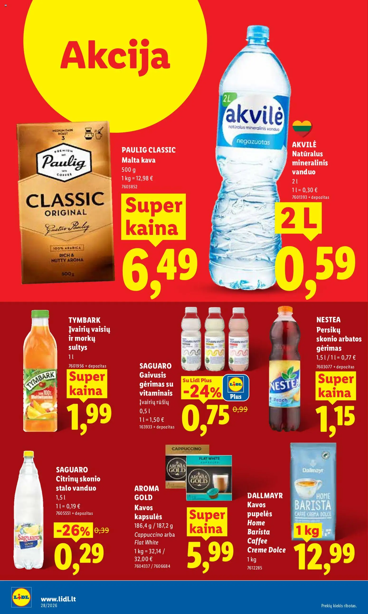 LIDL akcijos nuo 2026.07.06 | Puslapis: 20