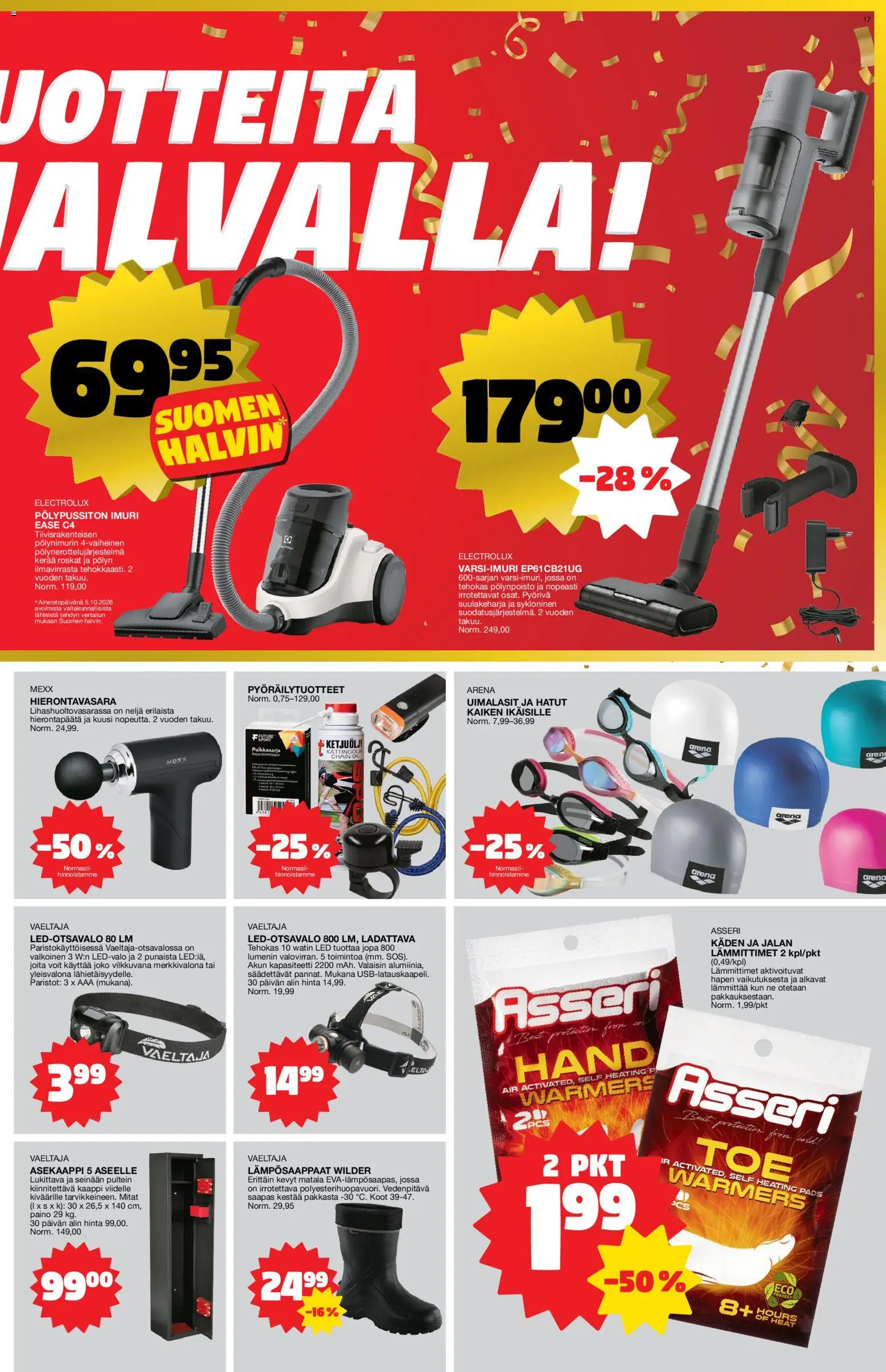 Tokmanni tarjoukset – voimassa 19/10/2026 alkaen | Sivu: 17