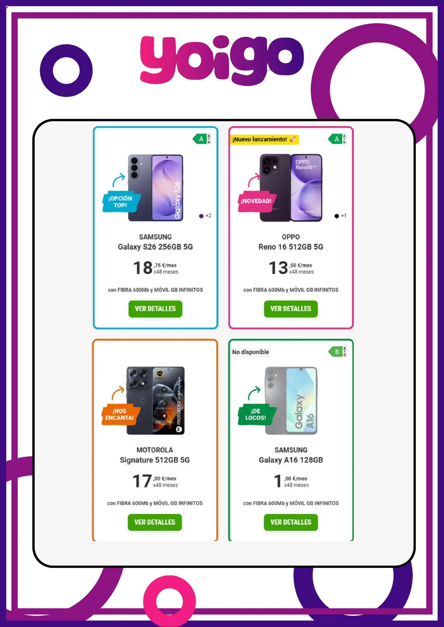 Yoigo ofertas │ válido desde el 15/07/2026 | Página: 5
