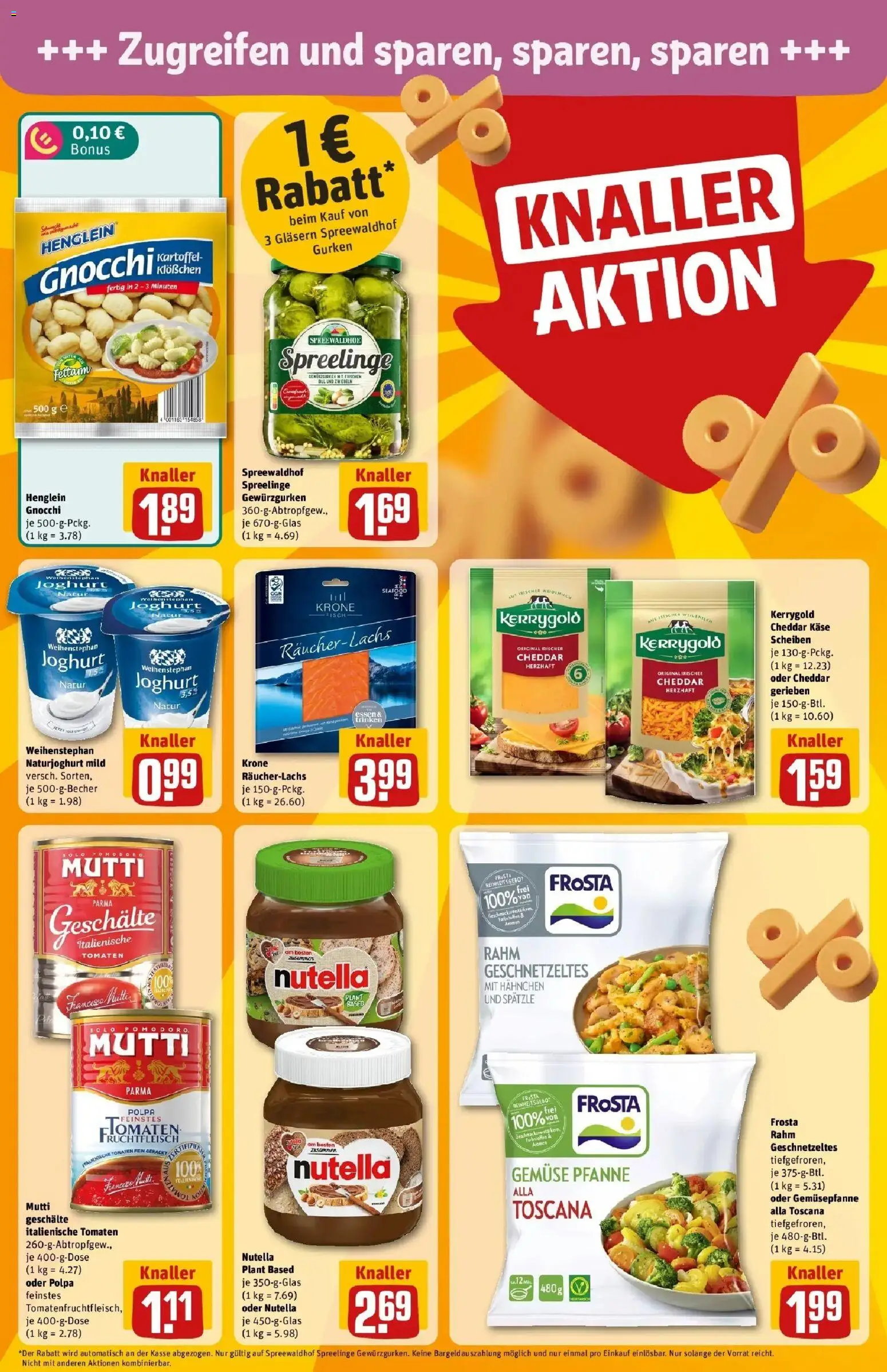 REWE Prospekt ab 21.09.2026 zum Blättern » Angebote | Seite: 6 | Produkte: Hahnchen, Räucherlachs, Gemüse, Gurken