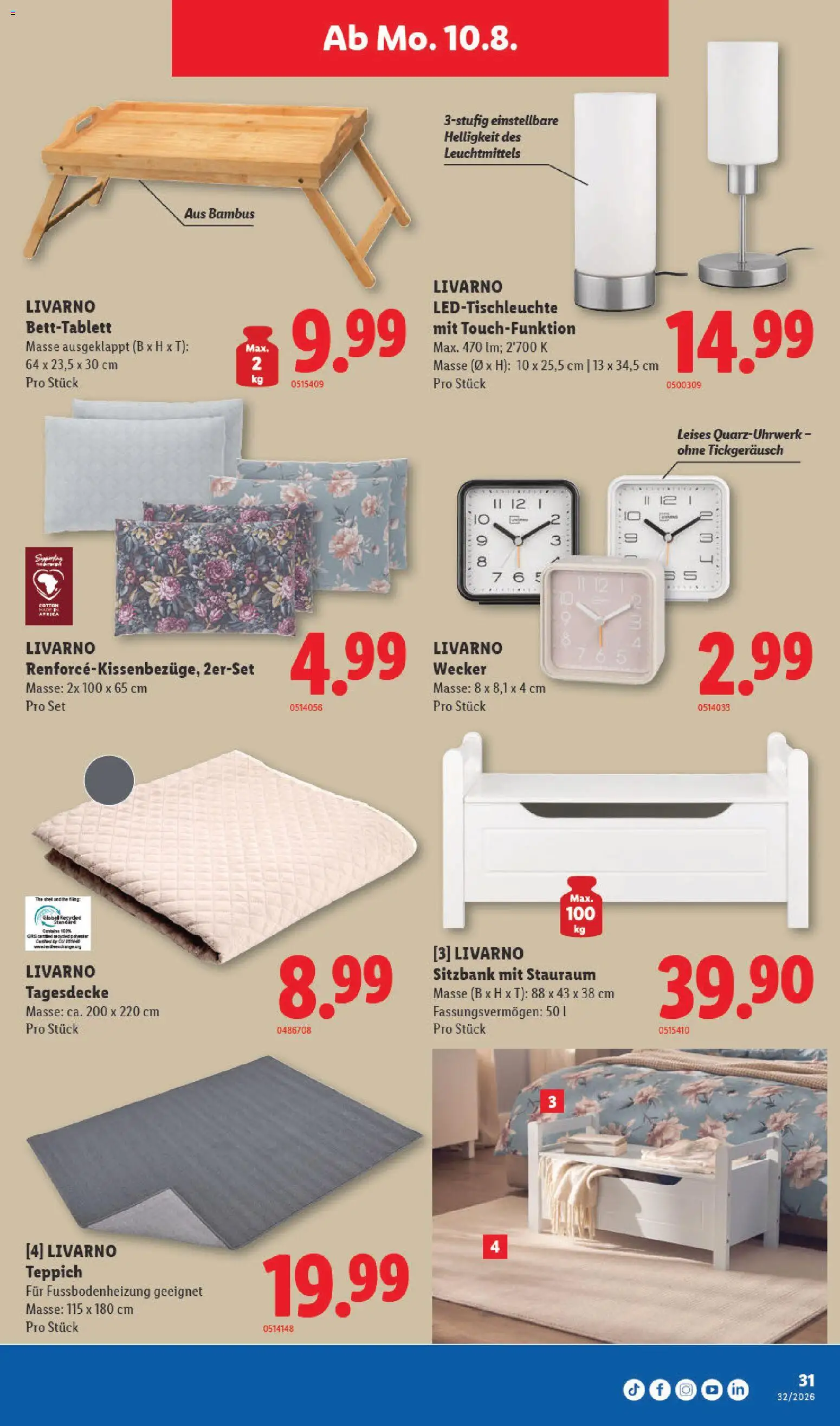 Lidl aktionen – gültig ab 06.08.2026 | Seite: 31
