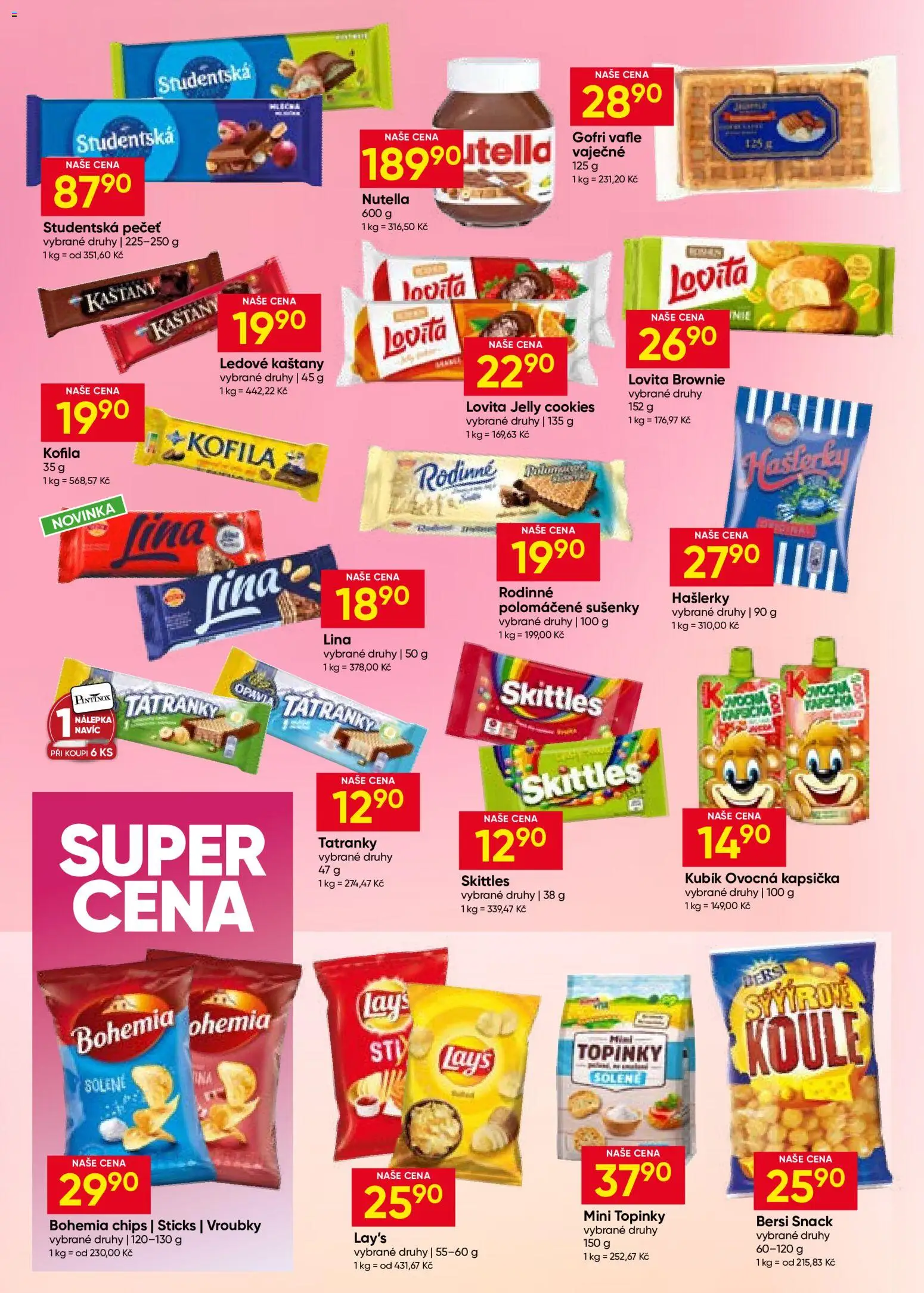 Hruška leták od 06.05.2026 | Strana: 8 | Produkty: Cookies, Ovocná kapsička, Kofila, Sušenky