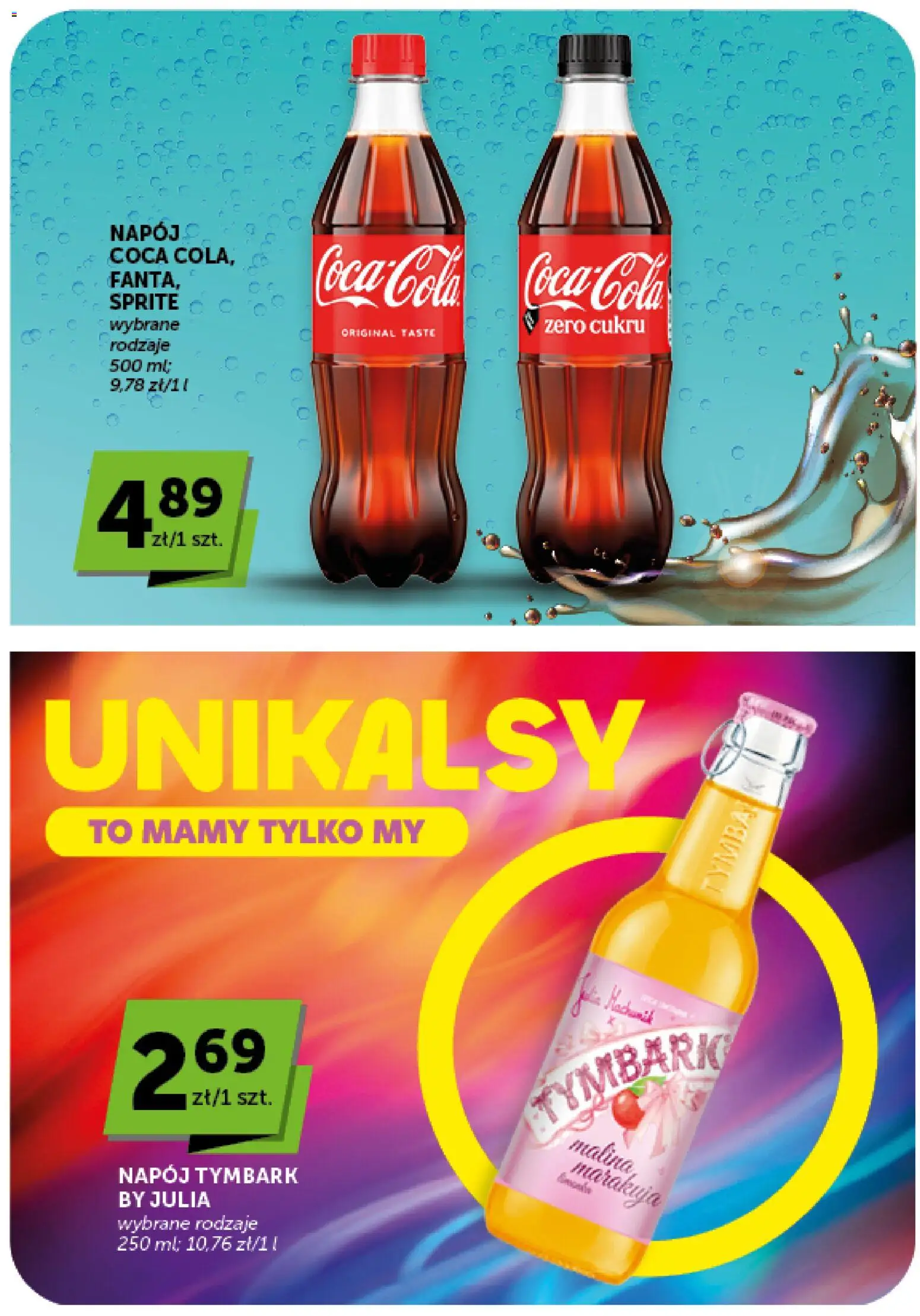 Groszek gazetka - Minimarket od 17.09.2026 | Strona: 11 | Produkty: Tymbark, Marakuja, Sprite