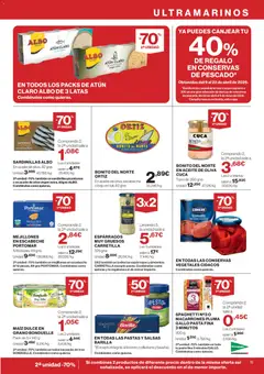 Vista previa El Corte Inglés ofertas válido desde el 23.04.2026 | Página: 15 | Productos: Sardinillas, Pasta, Té, Atún claro