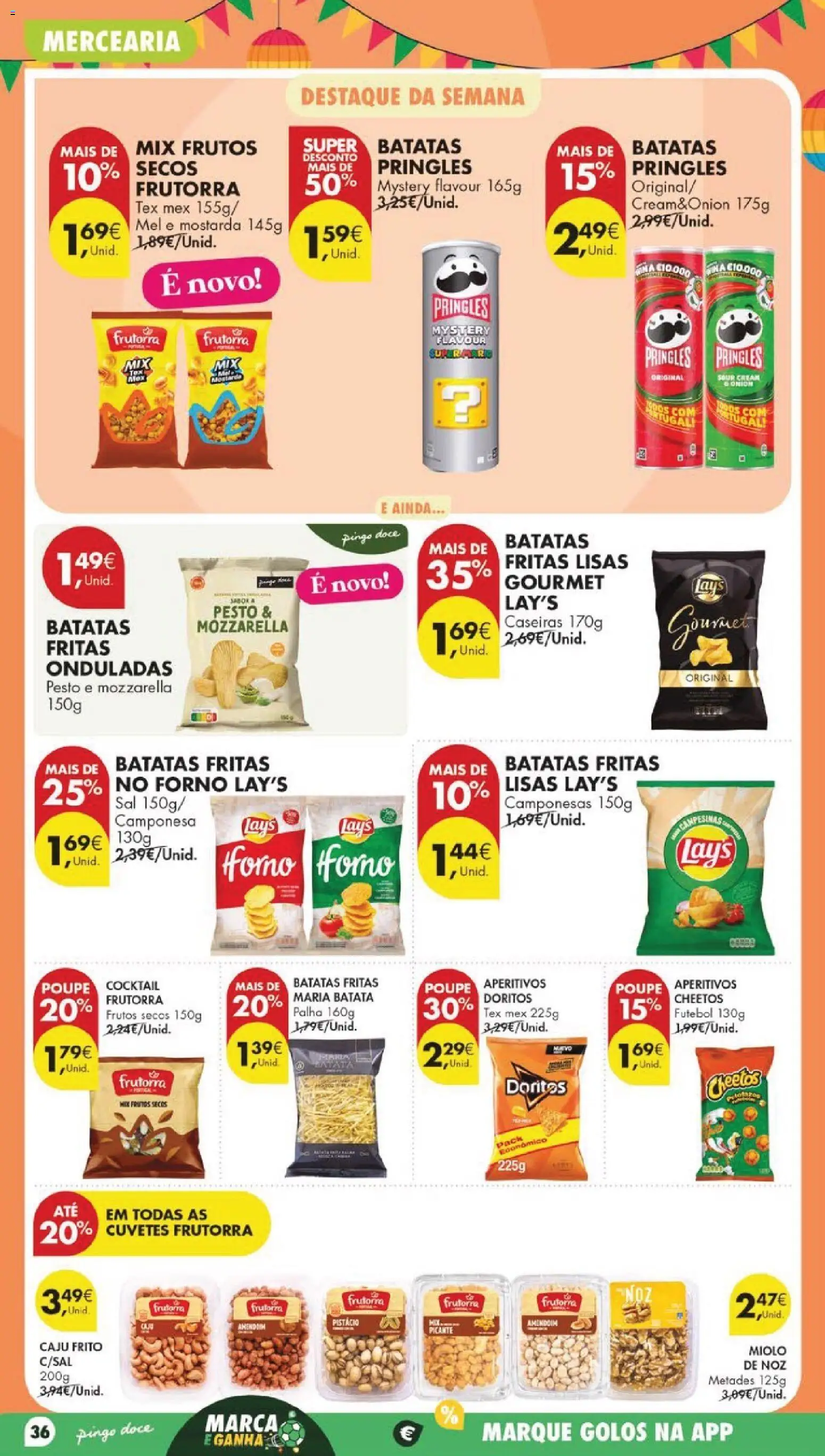 Pingo Doce folheto │ válido de 23/06/2026 | Página: 44 | Produtos: Forno, Sal, Mel, Batatas fritas