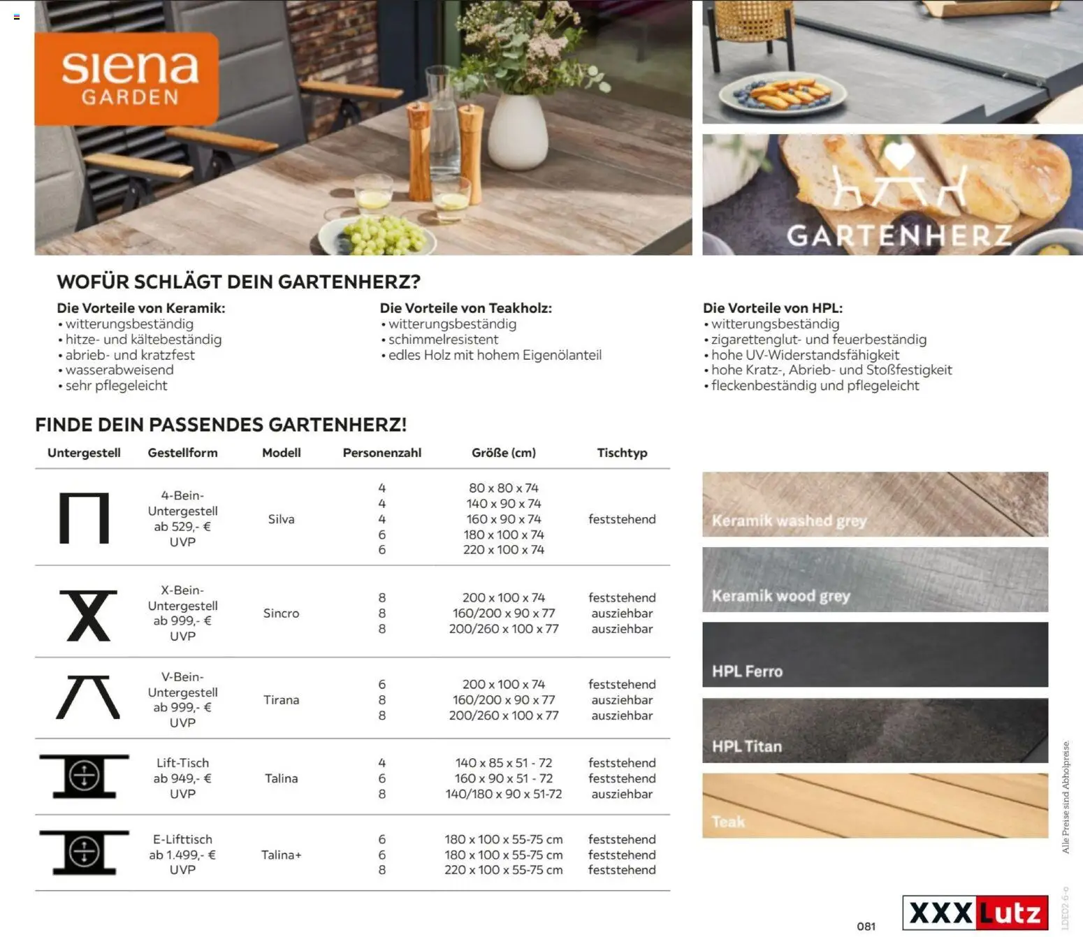 XXXL Lutz My Home Garten – gültig ab 23.02.2026 | Seite: 81